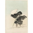 thumbnail image 3 of Nakayasu Shinzaburō 14x18 Black Modern Framed Museum Art Print Titled - Shin Zuan, Pl.01 (1892), 3 of 5