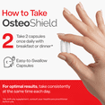 thumbnail image 6 of OsteoShield Peak Health Research, Calcium Supplements with Vitamin D3, K2 & Aquamin, 60 Capsules, 6 of 9