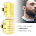 thumbnail image 4 of Limit Comb,Detachable Clipper Blade,Hair Clipper Limit Comb,Hair Clipper Guide Comb,Hair Clipper Cutting Guides Combs,Clipper Coded Cutting Guides,Hair Trimmer Accessories,Gold, 4 of 8