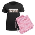 thumbnail image 5 of CafePress - Not That Kind Of Doctor Women's Dark Pajamas - Women's Short Sleeve Print T-Shirt and Pants Dark Cotton Pajama Set, 5 of 7
