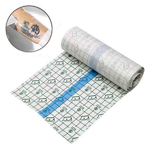 Beperkingen dosis japon Tattoo Aftercare Waterproof Bandage Transparent Film Dressing Second Skin  Healing Protective Clear Adhesive Antibacterial Bandages Tattoo Supplies  6"x1 Yard Milletech Tattoo Bandage Roll (15CM-100CM) - Walmart.com
