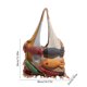 thumbnail image 3 of Bolsa de mano con costuras de borlas, diseño tejido en lana, interior espacioso, para llevar al hombro, poliéster ligero, para viaje y uso diario, 36x34x2 cm., 3 of 6