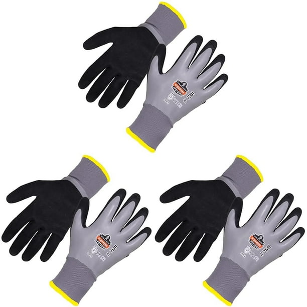 Guantes de trabajo de invierno Ergodyne ProFlex 7501, impermeables, grises