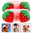 thumbnail image 3 of 2 piezas cómodas de diadema de limpieza de la cara Bandas de cabello de spa Decoración de bandas para la cabeza de composición de la cara, 3 of 6