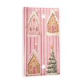 thumbnail image 2 of Yayeee Blank Wall Plate Cover 1-Gang 4.5"x2.7" Home Unused Decorative Outlet, Gingerbread Houses, 2 of 7