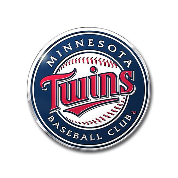 Pro Mark CE3ML17 4 x 3 Po Minnesota Twins Emblème de Couleur 3