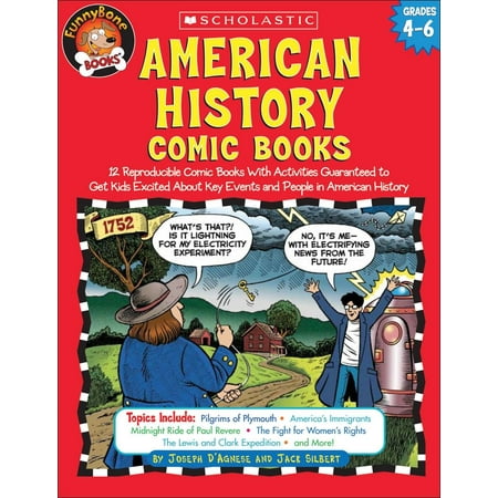Kid Excited About Christmas Funnybone Books: American History Comic Books: Twelve Reproducible Comic Books with Activities Guaranteed to Get Kids Excited about Key Events and People in American (Paperback) ()