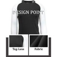 thumbnail image 3 of GBH Mens Long Sleeve Raglan Waffle Knit Tee (S-5XL), 3 of 6
