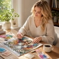 thumbnail image 5 of Diamond Art Kits for Adults Pretty , 5D Special Shape Diamond Painting Kit, Unique Diamond Art Kit for Beginners DIY Craft Wall Décor Gift, 5 of 5