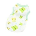 thumbnail image 2 of kladzum Dog Clothes Pet Product Pet Clothes Dog Cartoons Print Cotton Teddy vests Dogs Costumes, 2 of 3