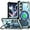 Light Blue, variant on case for Samsung Galaxy S23+ Plus Case Compatible for Magsafe, Ultimate Protection Armor with Ring Holder Fit for Magsafe Wireless Charger Phone Case for Samsung Galaxy S23 Plus HJJ Purple