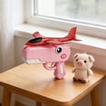 thumbnail image 2 of Cute Dinosaur Airplane Launcher Toy -Boxed Version, 8'' Foam Glider Plane - Outdoor Flying Catapult Toy - Fun Birthday Gifts, Easy to Launch Foam Aircraft (Pink), 2 of 6