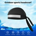 thumbnail image 3 of NIBOLOG Sports Headscarf with Reflective Strap Extra Soft Breathable Sweat Absorption Running Riding Bandana Headscarf, 3 of 8