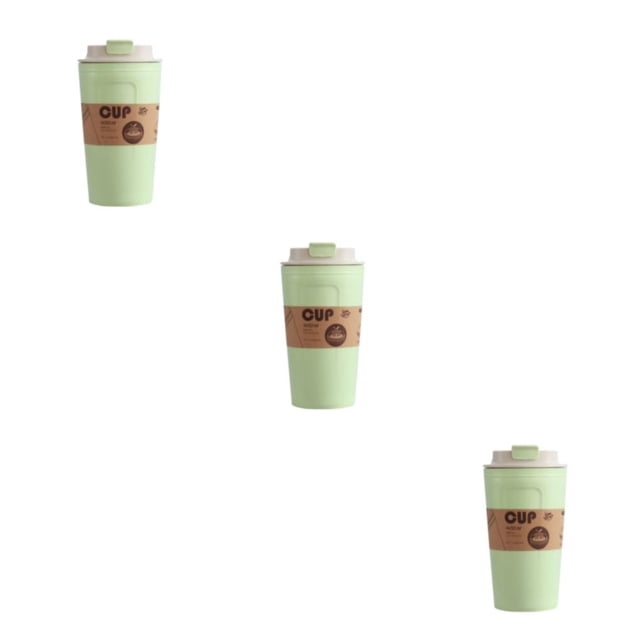 Botella de Café de Bambú Inteprter Vaso para Viajes al Aire Libre Verde