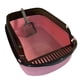 thumbnail image 5 of Caja de arena para gatos de gran capacidad con pala para gatos pequeños. Rosa, 5 of 9