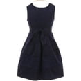 thumbnail image 3 of Little Girls Lovely Sleeveless Lace Birthday Easter Party Flower Girl Dress Navy 4 (2J1K1S8), 3 of 4