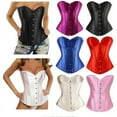 thumbnail image 2 of Fajas moldeadoras de estilo europeo y americano, corsé moldeador de cintura romántico y sexy, 2 of 6