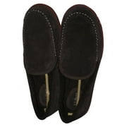 LL Bean Cozy Brown Suede Lined Mountain Slippers 301052 - (Size 11 D Medium)
