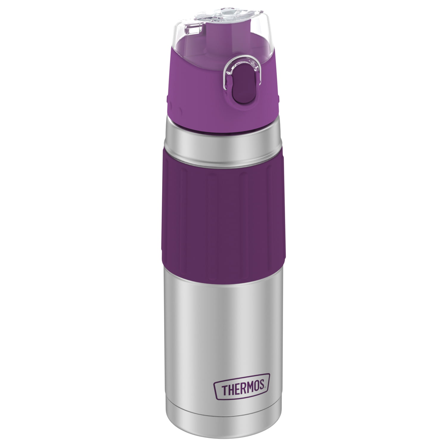 Thermos 2465ssp6 18-Ounce Vacuum-Insulated Stainless Steel Hydration Bottle (deep Purple)