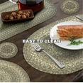 thumbnail image 3 of Homespice - Grey Cloud Braided Table Runner, a Thick Table Runner of Jute to Use as a Long Table Runner on Dining Table - Tightly Stitched, Flawless Edges - Premium Grey Table Runner, 11x36 Inches, 3 of 9