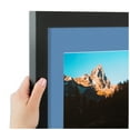 thumbnail image 4 of ArtToFrames Collage Photo Picture Frame with 5 - 3x5" Openings, Framed in Black with Liberty Blue and Black Mats (CDM-3926-62), 4 of 8