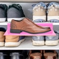 thumbnail image 5 of FONDOTIN Modern Plastic Shoe Display Stand for Sports Shoes Pink 6Pcs, 5 of 6