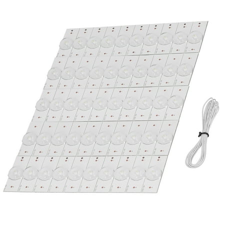 

50Pcs 6V Lamp Beads Lens SMD LED TV Repair with 2meter Wire Industrial Control Components