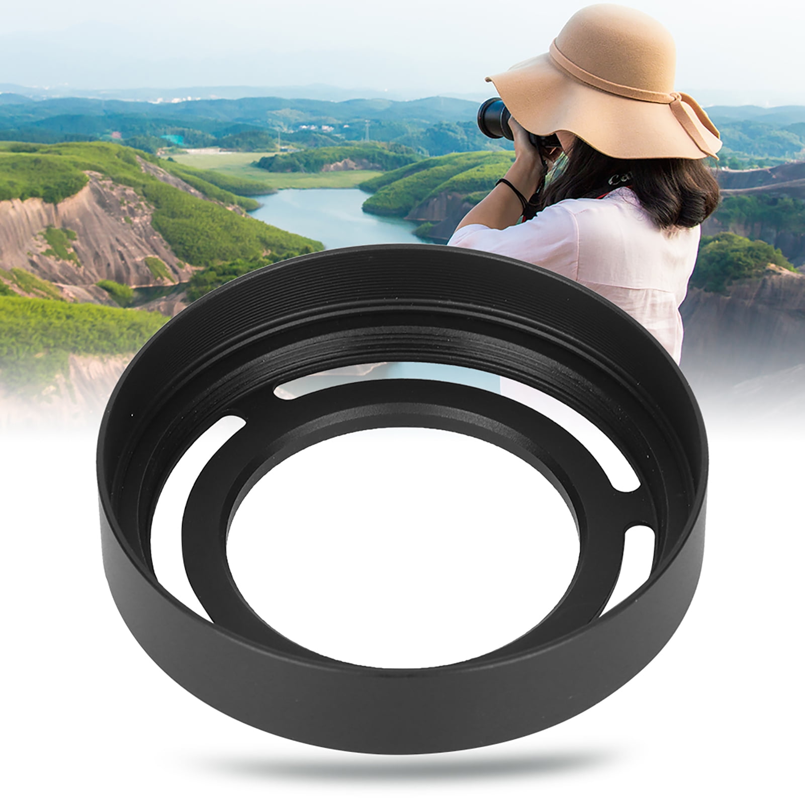 Lens Hood Camera Lens Hood Hollow Lens Hood Metal Lens Hood Lens Hood