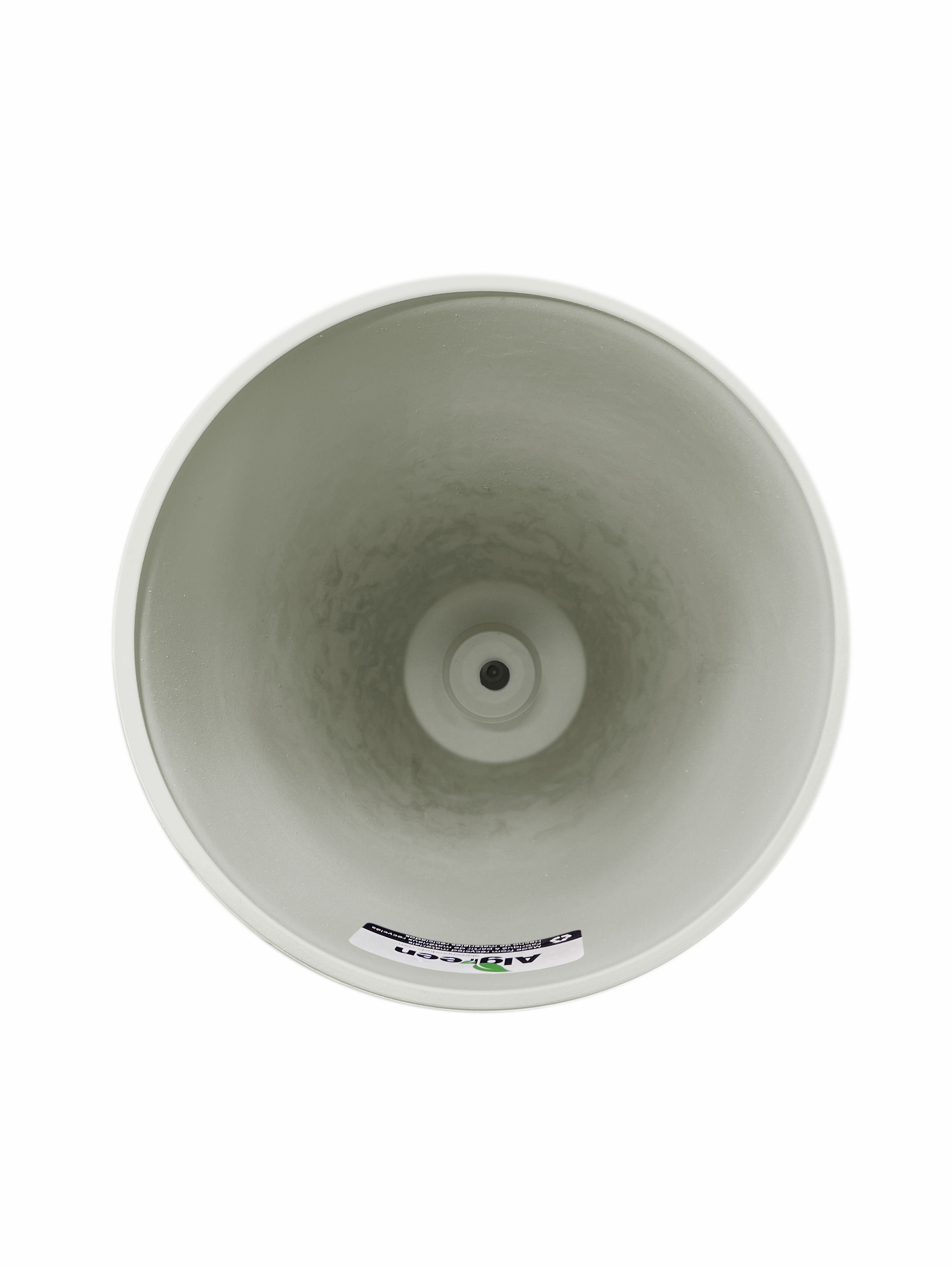Acerra Curved Vase Planter, 11.5" x 20"H, White