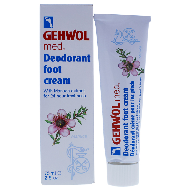 Med Deodorant Foot Cream Size 2.6 oz