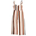 thumbnail image 1 of bar III Womens Open Back Jumpsuit, Brown, Small, 1 of 2