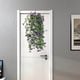 thumbnail image 2 of Decoración de pared artificial colgante, enredadera artificial para el hogar, plástico, interior y exterior, imitación de alambre de hierro, techo decorativo, balcón, porche, cerca, jardín,, 2 of 6
