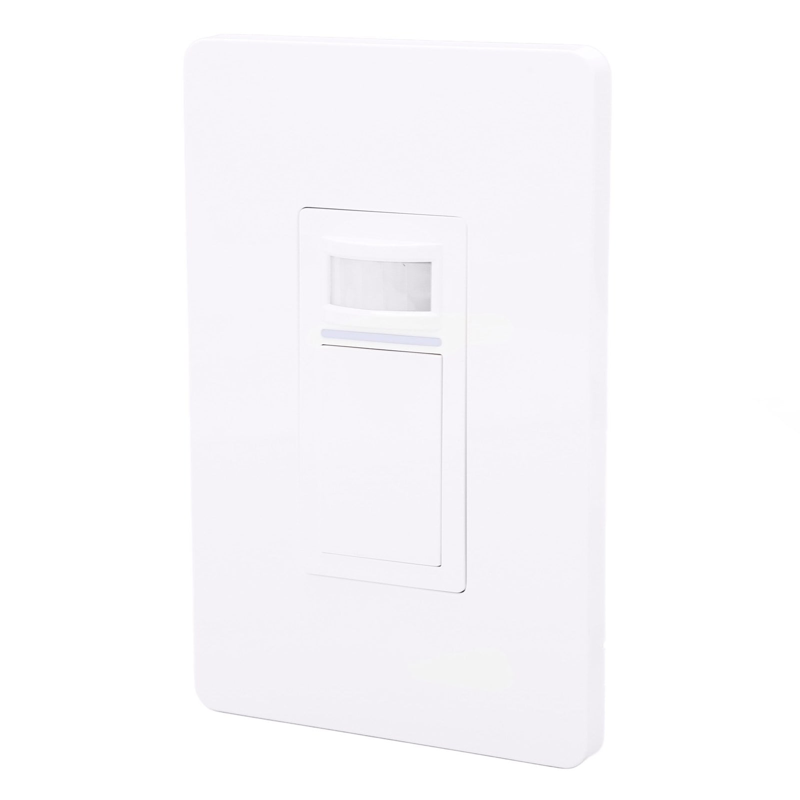 Smart Motion Sensor Light Switch, 110125V Motion Detector Light Switch Standard Wall Panel