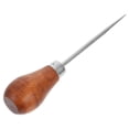 thumbnail image 1 of LEEYNEER Wooden Handle Sewing Awl 2pcs for Bookbinding DIY Crafting and Sewing Projects, 1 of 8