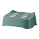 thumbnail image 1 of Reposapiés debajo del escritorio Reposapiés Cojín Reposapiés Curvo Reposapiés para computadora. Verde, 1 of 4
