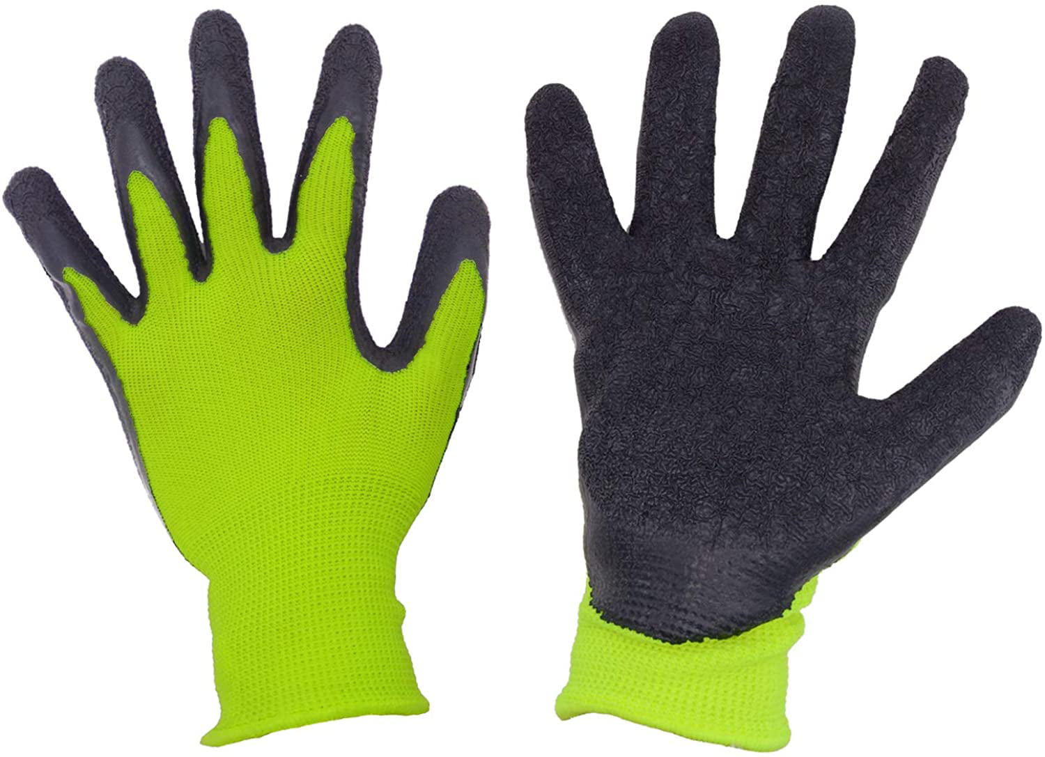 NEW With FREE DELIVERY Kids Gardening Gloves Elastic Cuffs & Easy Grip Palms 