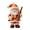 6, variant on Shoreew Santa Claus Christmas Ornament Cute Santa Plays Guitar/Sax/Trumpet Musical Instrument Acrylic Ornament for Christmas Tree Home Party Decor