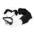 thumbnail image 1 of Diadema Con Orejas Esponjosas, Pinzas Para El Pelo Con Orejas De Lobo Y Gato, Juego De Collar Con Campanas, Cola De Zorro Y Lobo De Piel Sintética, Disfraz Gótico Punk, Para, 1 of 7