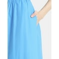 thumbnail image 3 of Time and Tru Women's and Women’s Plus Sleeveless Midi Dress, Sizes XS-4X, 3 of 4