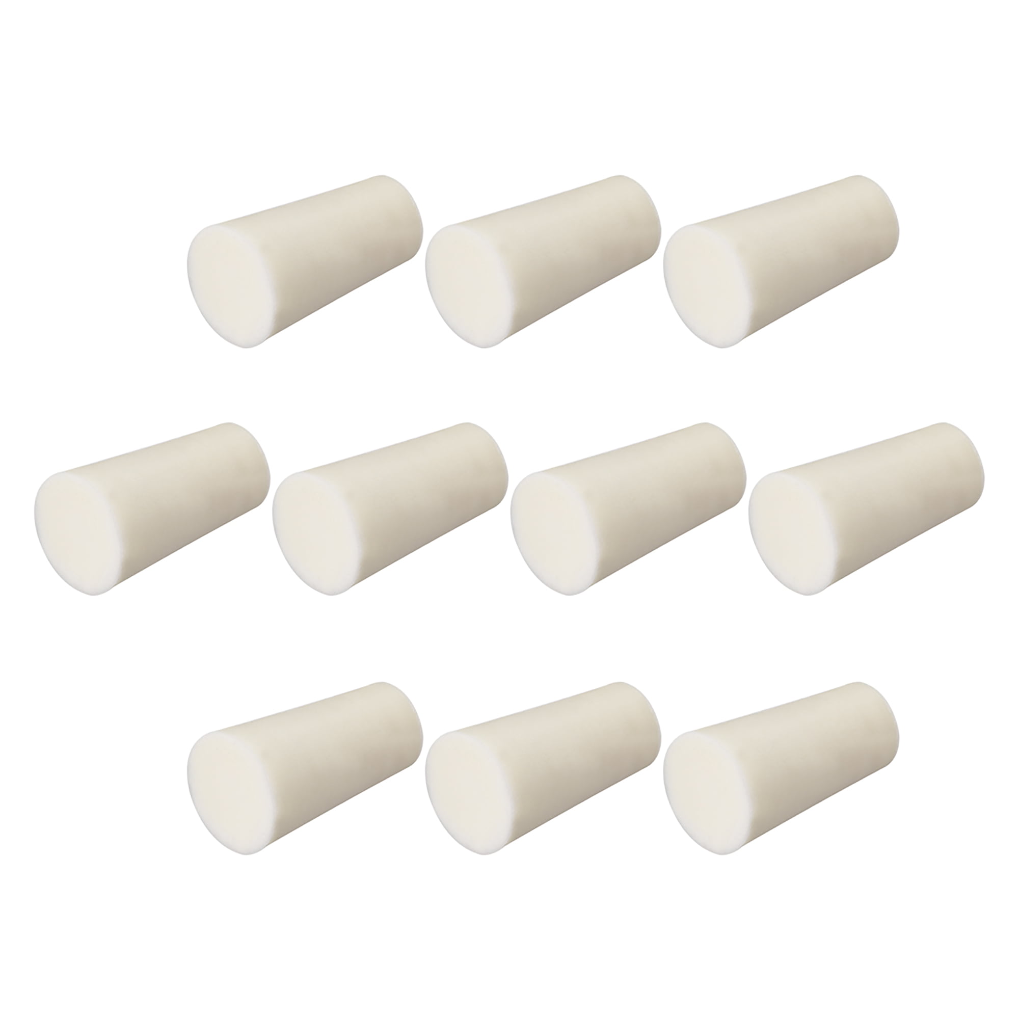 11mm-15mm Beige Drilled Silicone Stopper Plugs for Flask Test Tube ...