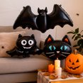 thumbnail image 2 of Set 3 Globos Halloween Black Ideen Murciélago y Gato, 2 of 7