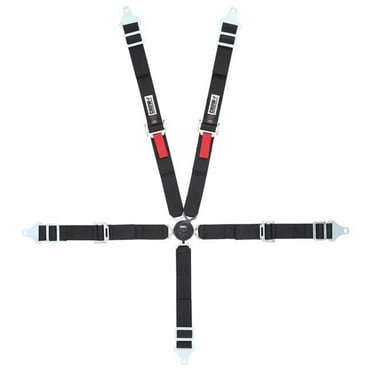 11174A 2 in. Cam Lock Black Pull Up 5 Point Harness