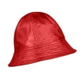 thumbnail image 4 of UJNDER Stylish Bucket Hats Reversible Gold Foil Coated Fisherman Hats for Trendsetters for Any Occasion Watermelon Red, 4 of 4