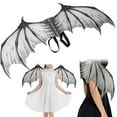 thumbnail image 1 of Alas de de Halloween ligeras alas de murciélago de Halloween plegables de 87 cm adolescentes de cosplay para niños ANGGREK Otros, 1 of 8