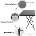 Square Folding Table 2ft Foldable Table FoldinHalf Utility Table Dining Table Indoor Outdoor