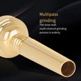 thumbnail image 4 of QualitChoice Trumpet Mouthpiece Mini Durable Portable Instrument Musical Practical Mouth Accessories Replacements Parts Tools, 4 of 6
