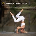 thumbnail image 7 of Sunshine Yoga Voyage Yoga Mat, Studio and Gym Bulk Yoga Mats, Durable, Anti-Tear, 72" x 24" x 5mm, 4 Pack, Charcoal, 7 of 7