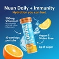 thumbnail image 2 of Nuun Hydration Immunity Electrolyte Tablets With Vitamin C, Orange Citrus, 8 - 10 Count Tubes, 2 of 6