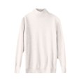 thumbnail image 4 of EANJE Merino Wool Sweaters for Women Long Sleeve Trendy Jumper Knitted Pullover Soft Warm 100% Merino Wool Sweater Tops Clearance White XXL, 4 of 4