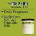 thumbnail image 3 of Mrs. Meyers Clean Day Soy Scented Candle, Lemon Verbena 7.2 oz, 3 of 7